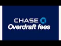 CHASE OVERDRAFT FEES