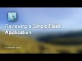 Reviewing a Simple Flask Application Code Review
