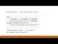 Session 4 5 - Error Handling