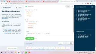 Grasshopper Fundamentals Loops II - SRPFC