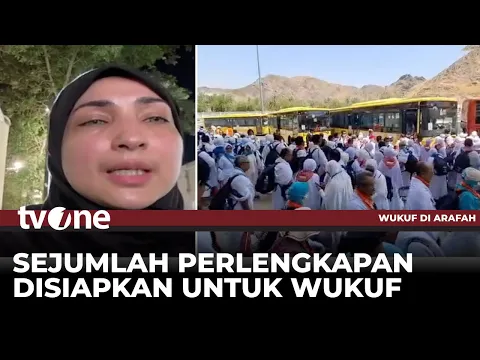 Suhu Ekstrem Makkah, Jemaah Diberikan Peralatan Untuk Atasi Panas | Wukuf di Arafah tvOne