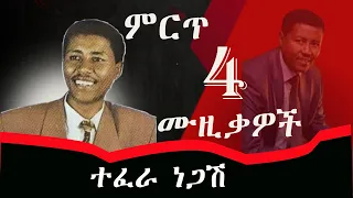 Tefera Negash Best Music Collection ተፈራ ነጋሽ ምርጥ 4 የሙዚቃ ስብስብ I Ethiopian Music 90s 