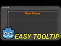 Easy Godot Tooltips Tutorial