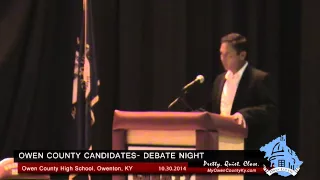 Owen County Kentucky - 2014 Candidate Debate