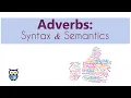 Adverbs Syntax Semantics