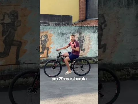 PAGUEI SUPER BARATO NESSA BICICLETA 😱