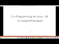 C Programming on Linux Sending HTTP Get Request