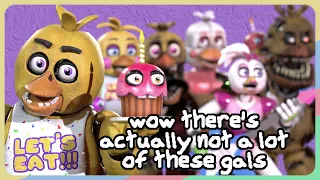 Talking about EVERY Chica in FNAF