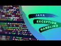 EXCEPTION HANDLING - JAVA V-CODE CSI VIT-AP