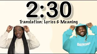 asake 2 30 afrobeats translation lyrics and meaning 