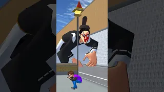 إنه كبير جد ا بحيث لا يمكن قتاله محاكي مدرسة ساكورا ميمات وحش رسوم متحركة حمود حبيبي 