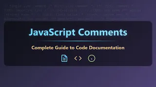 JavaScript Comments A Beginner s Guide to Code Documentation