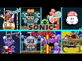 Sonic 1, 2, CD, 3\u0026K \u0026 Mania Bosses REMADE in Super Mario Maker 2