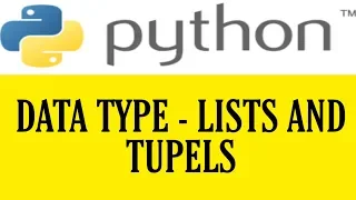 7 Data Type - Lists and Tupels Python Full Course