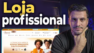 Loja de Dropshipping Girassol Profissional Feita pela Imã Digital