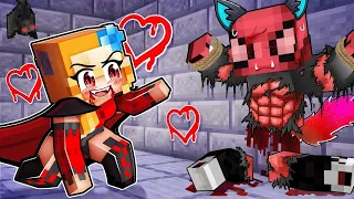 KURT ADAM OKULU HAPİS ALFA⛓️ VAMPİR PRENSES🧛🏻🐺Minecraft