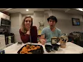 Eating Wendy s 50-piece spicy chicken nuggets