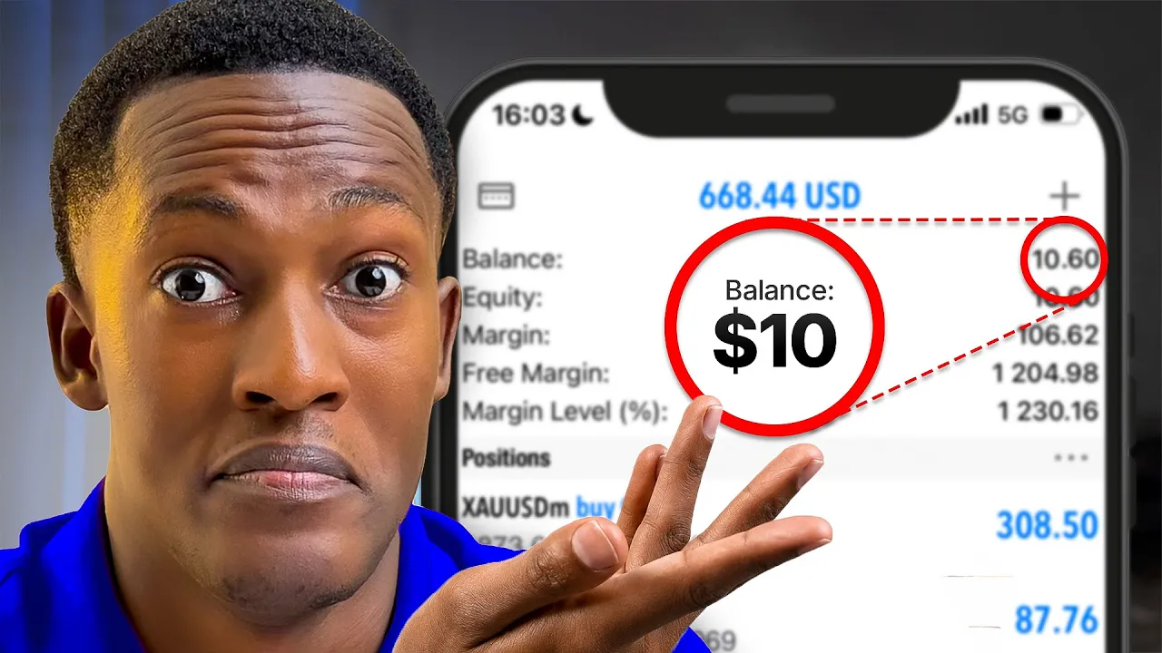 I Tried Trading with Only $10 To Prove It’s not Luck.