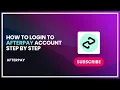 How to Login to Afterpay Account Step by Step