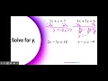 Literal Equations Two-Step