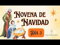 Novena de Navidad | Día 3 | Oración tradicional completa 🙏🎄