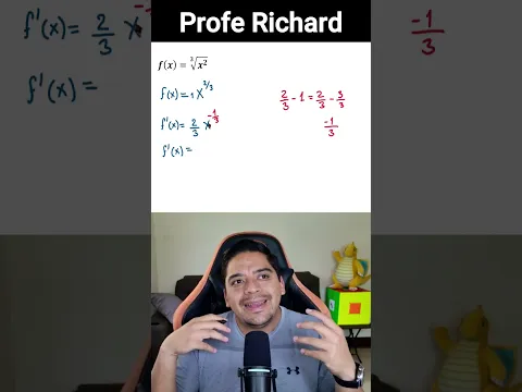 ✅👉Derivadas con exponente fraccionario