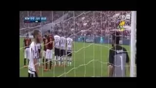 جميع اهداف مبارة روما و يوفنتوس الدوري الإيطالي 2015 