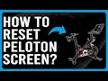 How To Reset Peloton Screen How Do You Reboot Your Peloton Screen