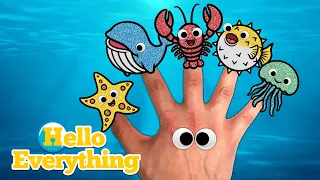 Sea Animals Finger Family | Kids Songs and Nursery Rhymes