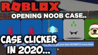 Trying Roblox Case Clicker in 2020