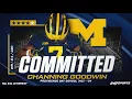 WATCH 4-star WR Channing Goodwin commits to Michigan Wolverines