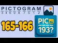 PICTOGRAM Picture Cryptogram 165 166