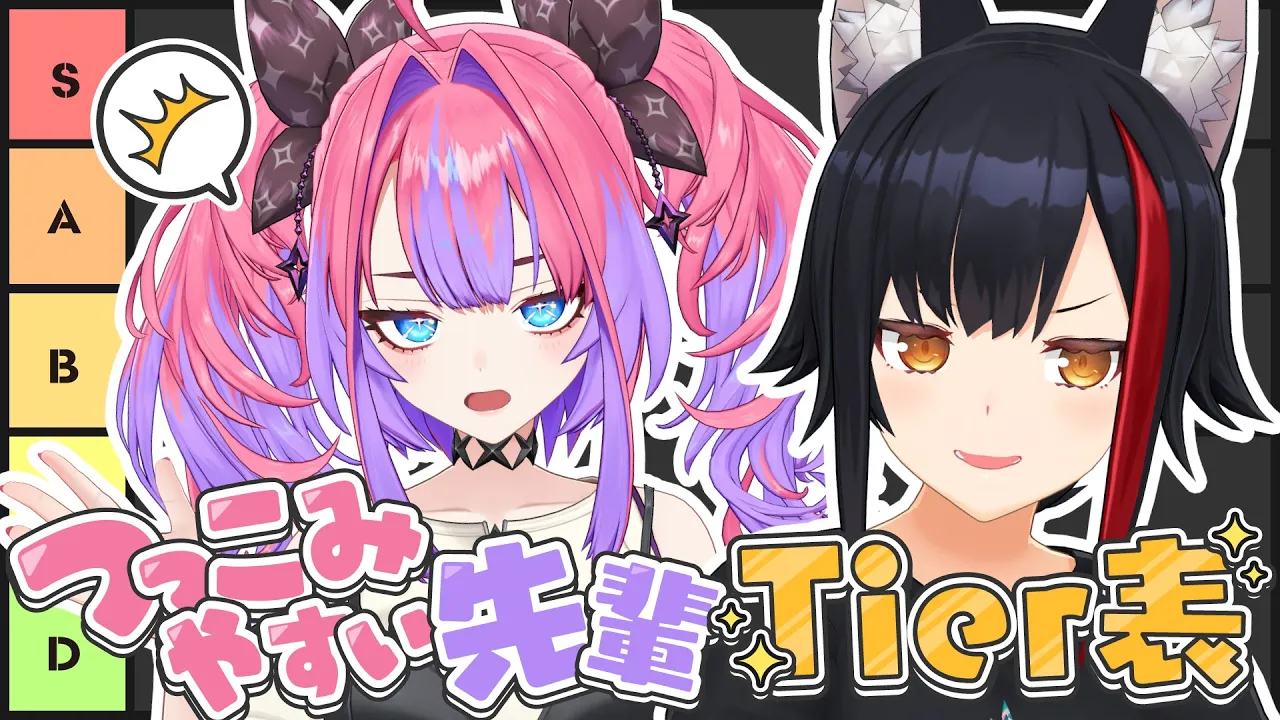 【ホロメンTier表】つっこみやすい先輩Tier表！withミオ先輩！【#綺々羅々ヴィヴィ #hololiveDEV_IS #FLOWGLOW】