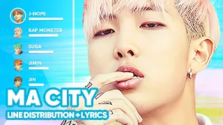 Download BTS - Ma City (Line Distribution + Lyrics Karaoke) PATREON REQUESTED MP3