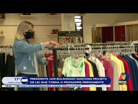 Presidente Jair Bolsonaro sanciona projeto de lei que torna o Pronampe permanente