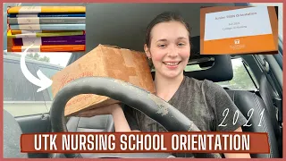 UTK NURSING SCHOOL ORIENTATION VLOG 2021