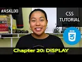 Chapter 20 CSS Tutorial - Display