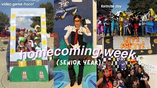 HOMECOMING WEEK VLOG ⭐️ || fortnite day, class vlogs, candidates