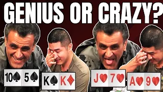 Download GENIUS or CRAZY  Reza is the SUPER VILLAIN of High Stakes Poker! MP3