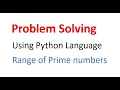 Find Prime Numbers in a Given Range using Python A B Tech World