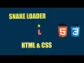 SNAKE LOADER ANIMATION in HTML CSS