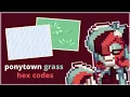 ponytown hex codes