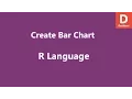 R Programming Create Bar Chart