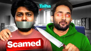 তালহা ভাইয়ের বাড়িতে গিয়ে স্ক্যাম করলাম 😛 | I Scamed With Gaming Talha At His house!