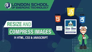 Resize and Compress Images in HTML CSS JavaScript