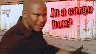 Cargo Box Scene - But Debra Is Actually There