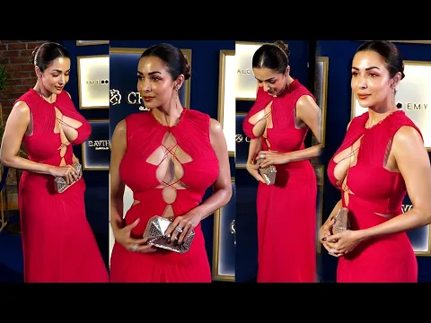 Download MP3 Malaika Arora HOT Cleavage Show In Red 🔥😍 | Bold Photoshoot | Bollywood Actresses | Camera Focus