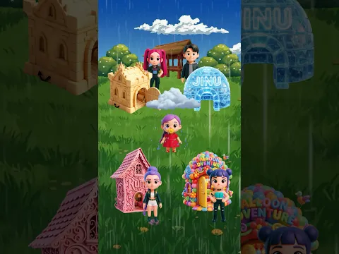 ¿De Quién Será La Casa Que Proteja A Rumi?😢🤔 (Rumi💜 vs Jinu🖤 vs Mira❤️ vs Zoey💙)