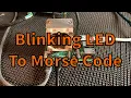 Raspberry Pi Blinking LED To Morse Code Single Board Computer