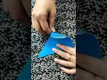 Paper folding of a triangle